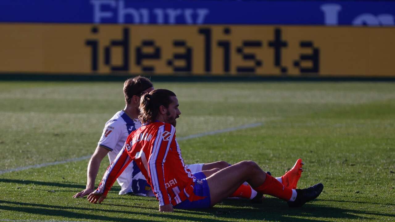 Leganés, 1 - Atlético, 0. La racha de victorias rojiblancas termina en Butarque