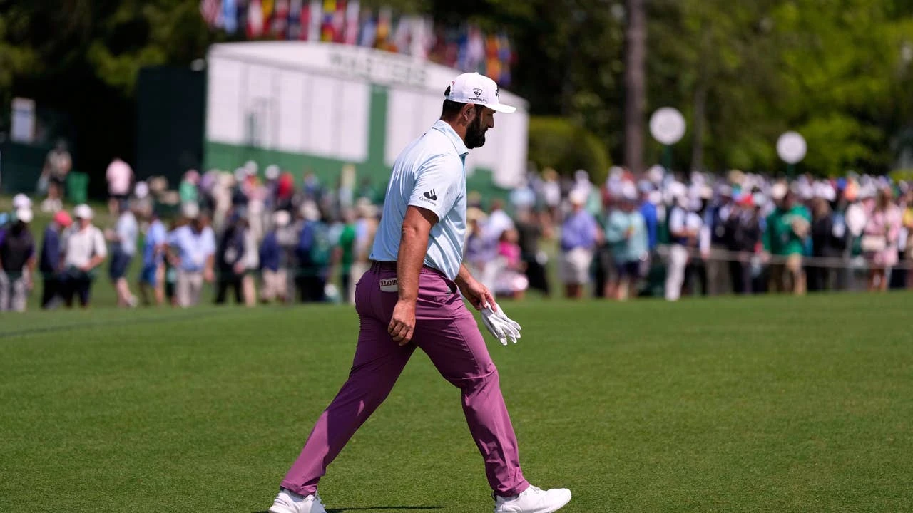 Rahm se queda corto en su intento de remontada en Augusta