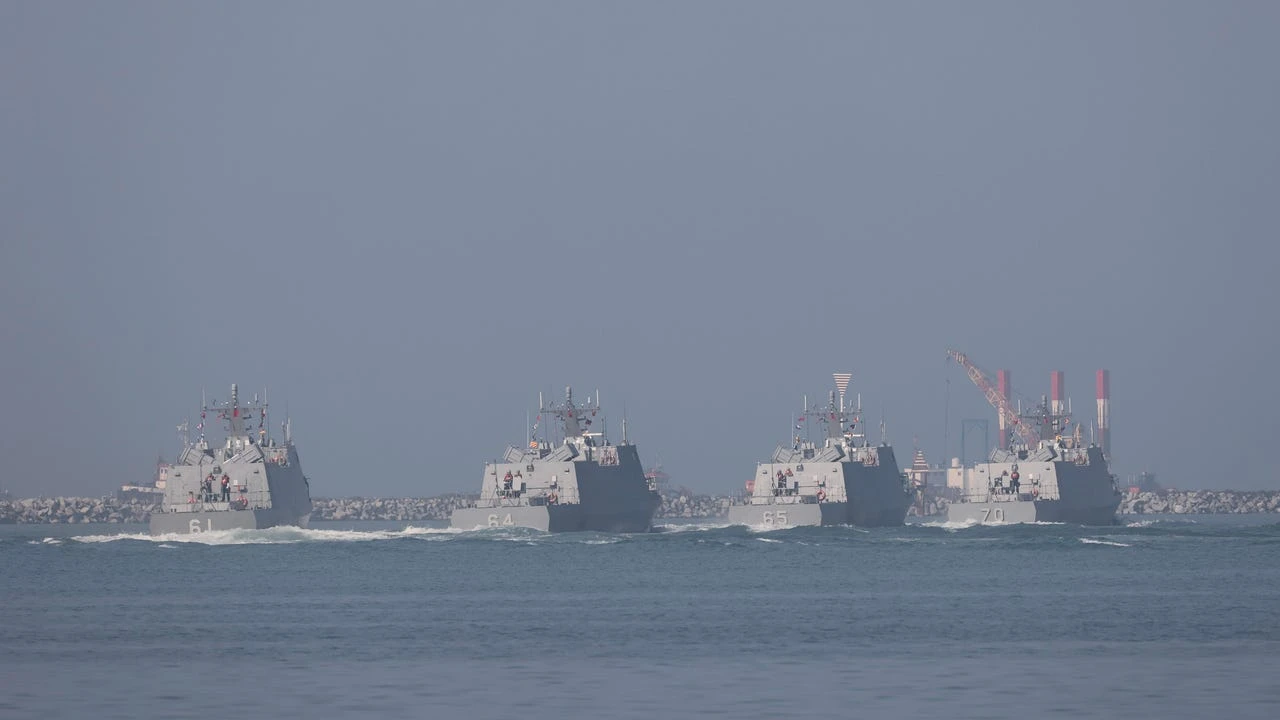 Taiwán denuncia una cifra récord de barcos de guerra chinos cerca de la isla