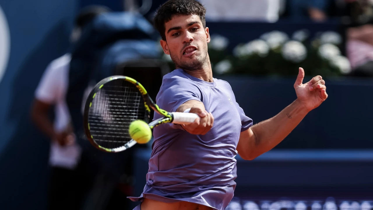 Alcaraz - Fils, en directo hoy: semifinales ATP Barcelona Open Banc Sabadell, en vivo online