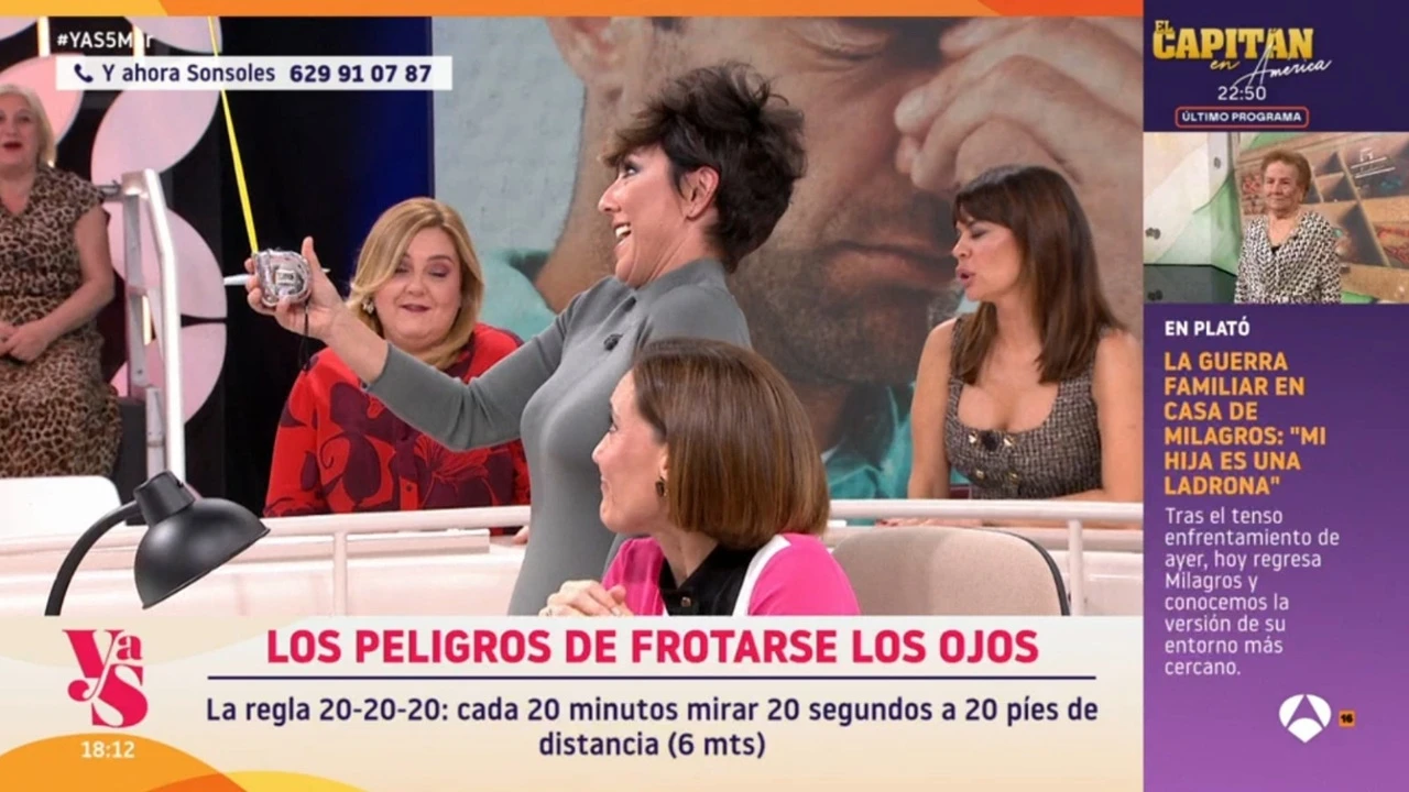 Surrealista momento en 'Y ahora Sonsoles': ¿El tamaño importa? Sonsoles Ónega y Pilar Vidal lo tienen claro