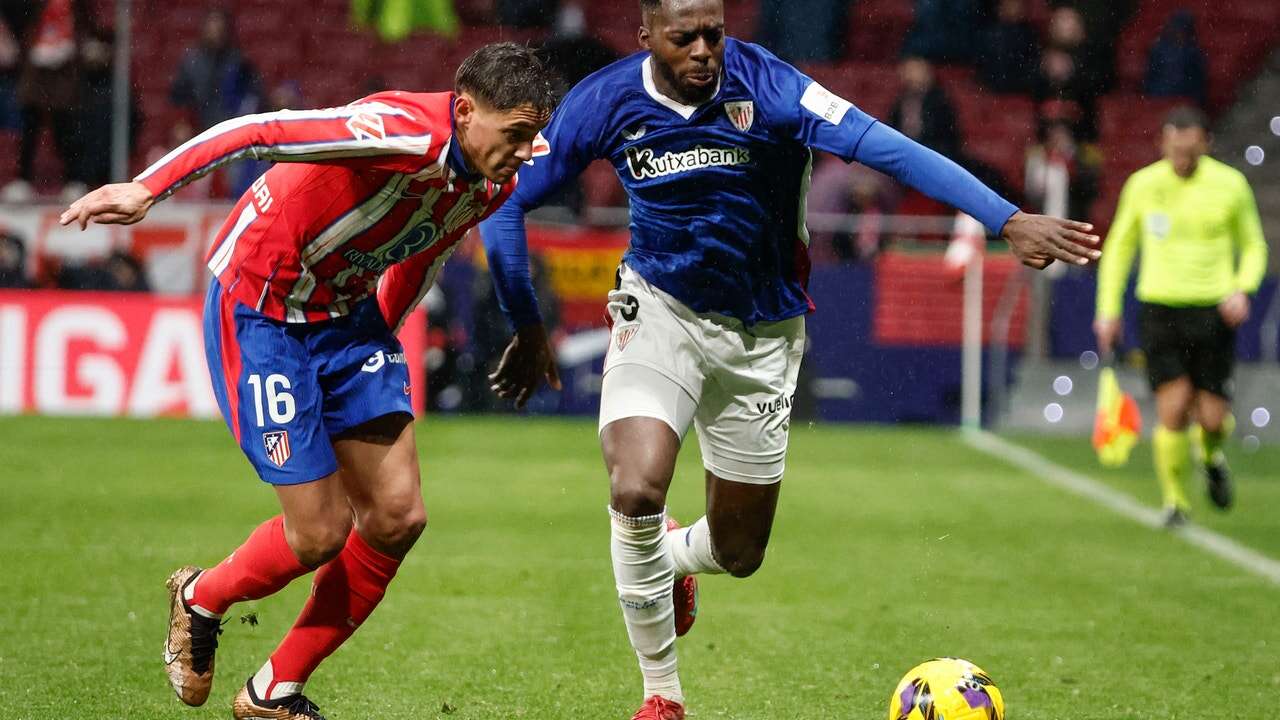 Así fueron los tres tiros a los postes del Athletic Club ante el Atlético, que ganó y se pone líder