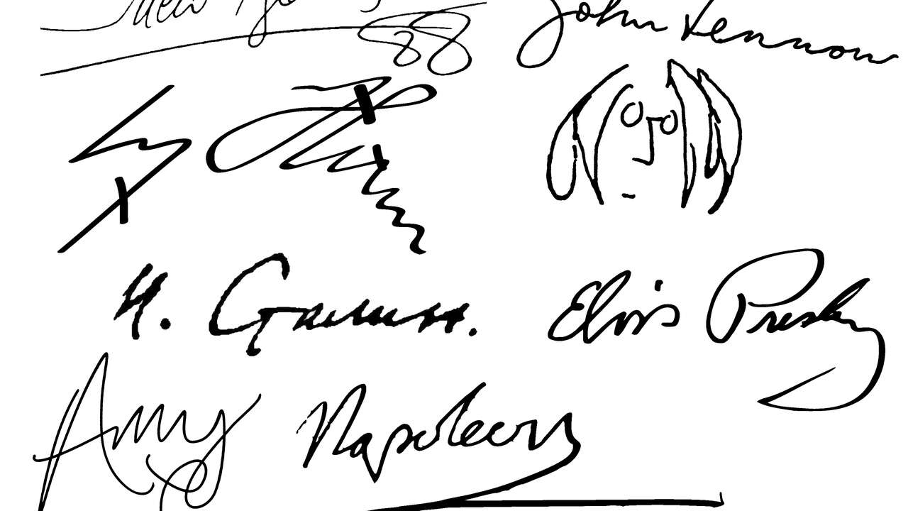 Hitler, Hemingway, Lennon, Franco... lo que esconden sus firmas