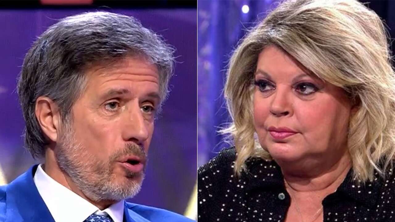 Terelu Campos y Carlo Costanzia padre se conocen en directo: incómodo y con momento bochornoso