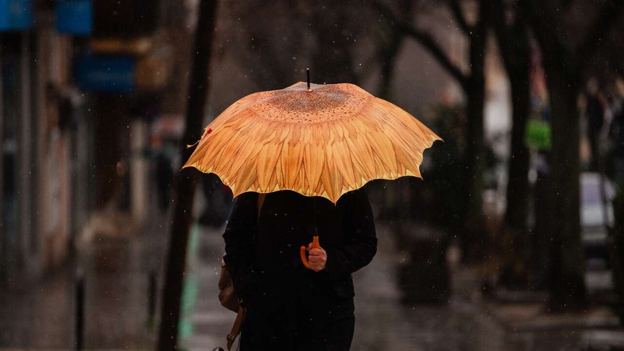 La AEMET activa alertas por lluvias en cuatro comunidades