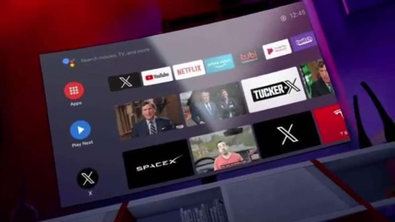 Elon Musk confirma que ya está disponible la versión beta de X TV, la app para televisores