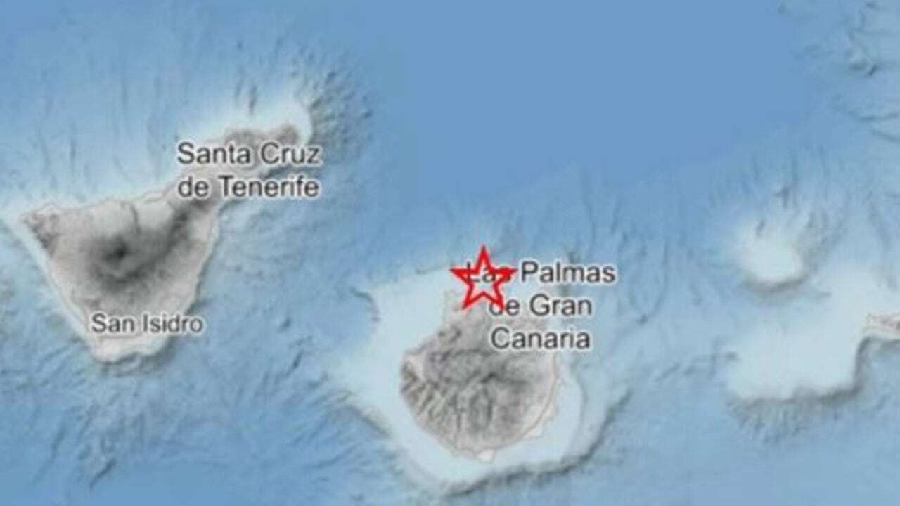 Islas Canarias: la zona del volcán de Enmedio registra seis terremotos en una hora