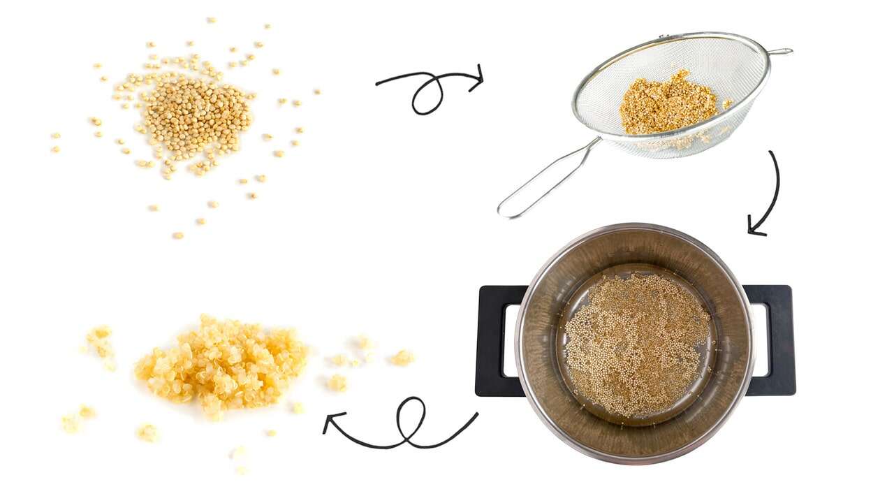 Cómo cocinar quinoa de forma fácil y rápida.