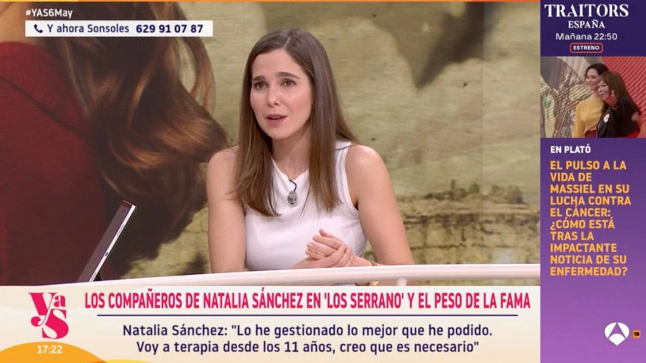 Natalia Sánchez, sobre el lado oscuro de la fama: 