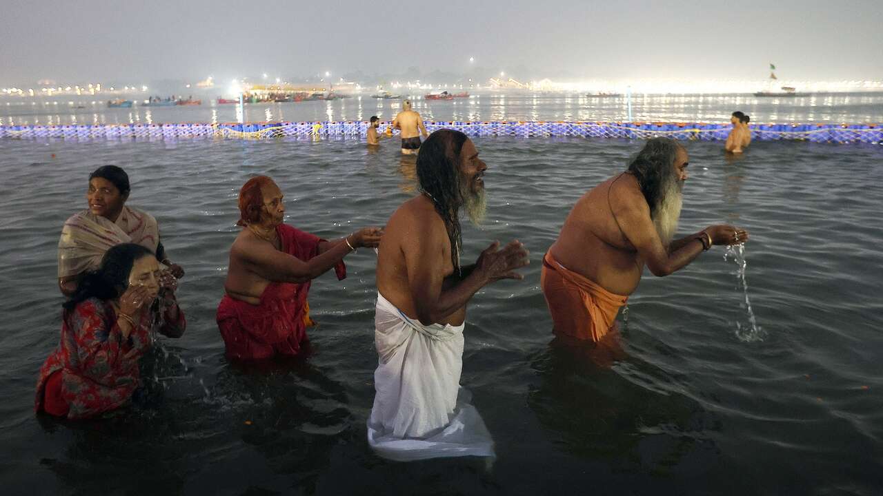 La India está lista para el Kumbh Mela, la mayor reunión humana del planeta