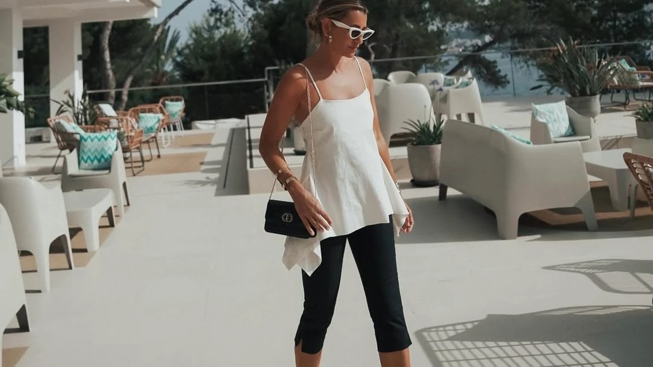 Ni anchos ni largos: los pantalones capri plantan cara a los bombachos