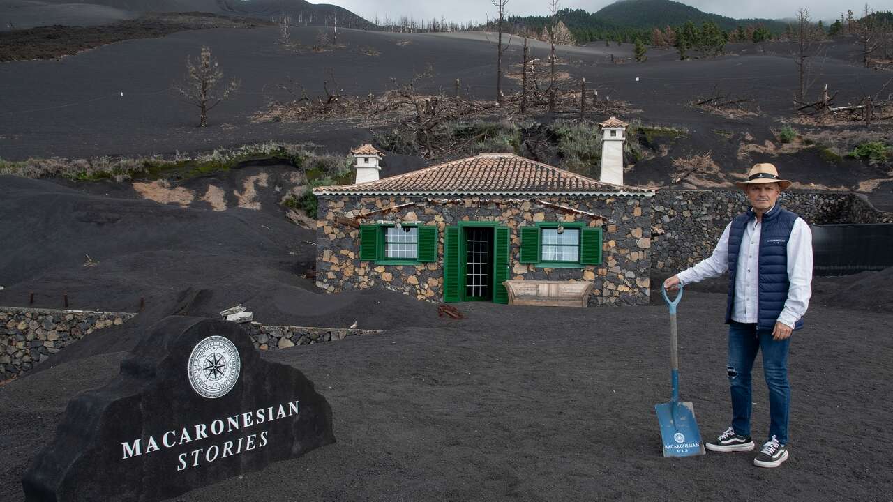 Una iniciativa solidaria para recuperar un sueño sepultado por el volcán de La Palma