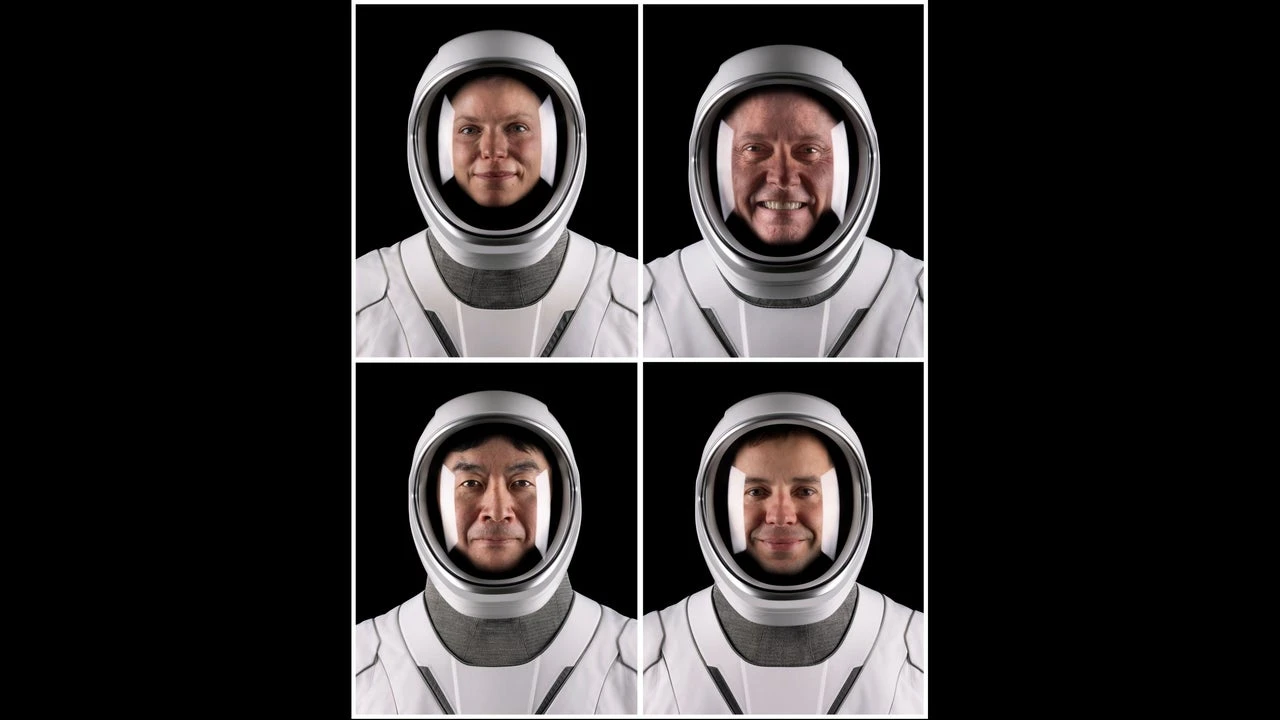 Conoce a los cuatro astronautas que pasarán los próximos seis meses en la Estación Espacial Internacional