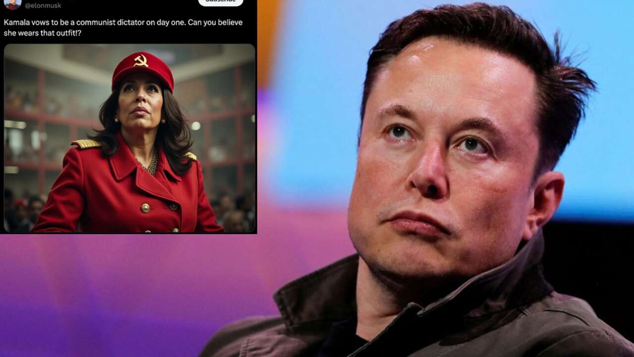 Elon Musk carga contra Kamala Harris en X: 