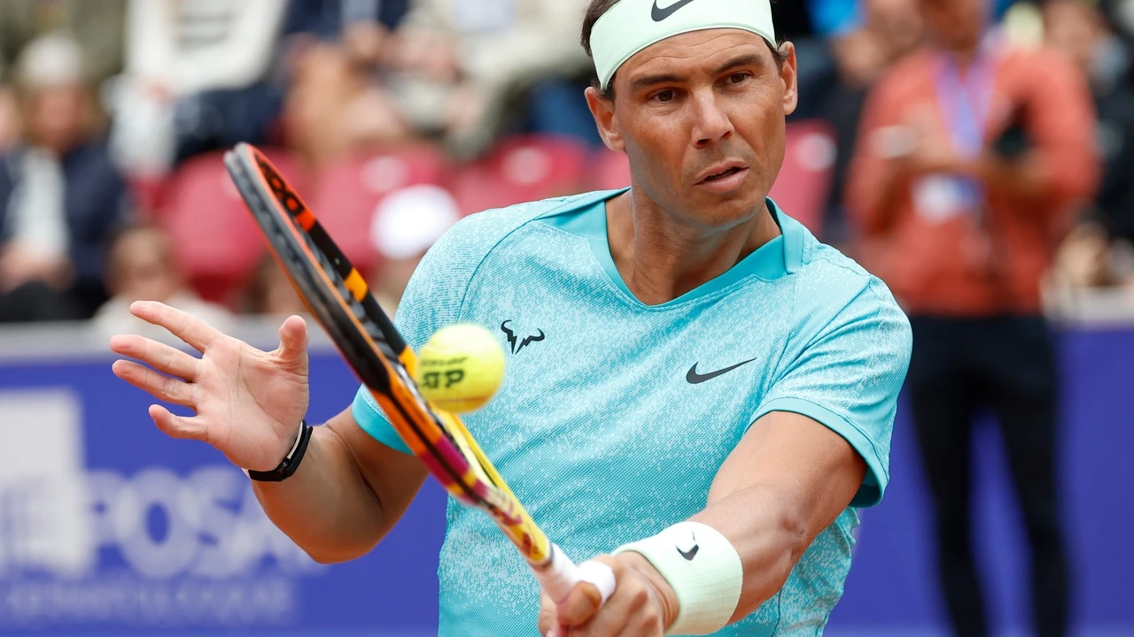 Horario y dónde ver hoy en TV el Nadal - Borg, el regreso de Rafa a las pistas en Bastad