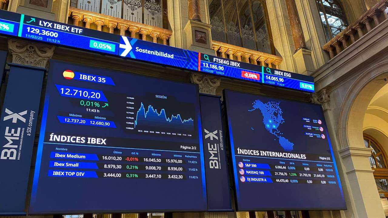 El Ibex 35 remonta y acaba la sesión con fuerza