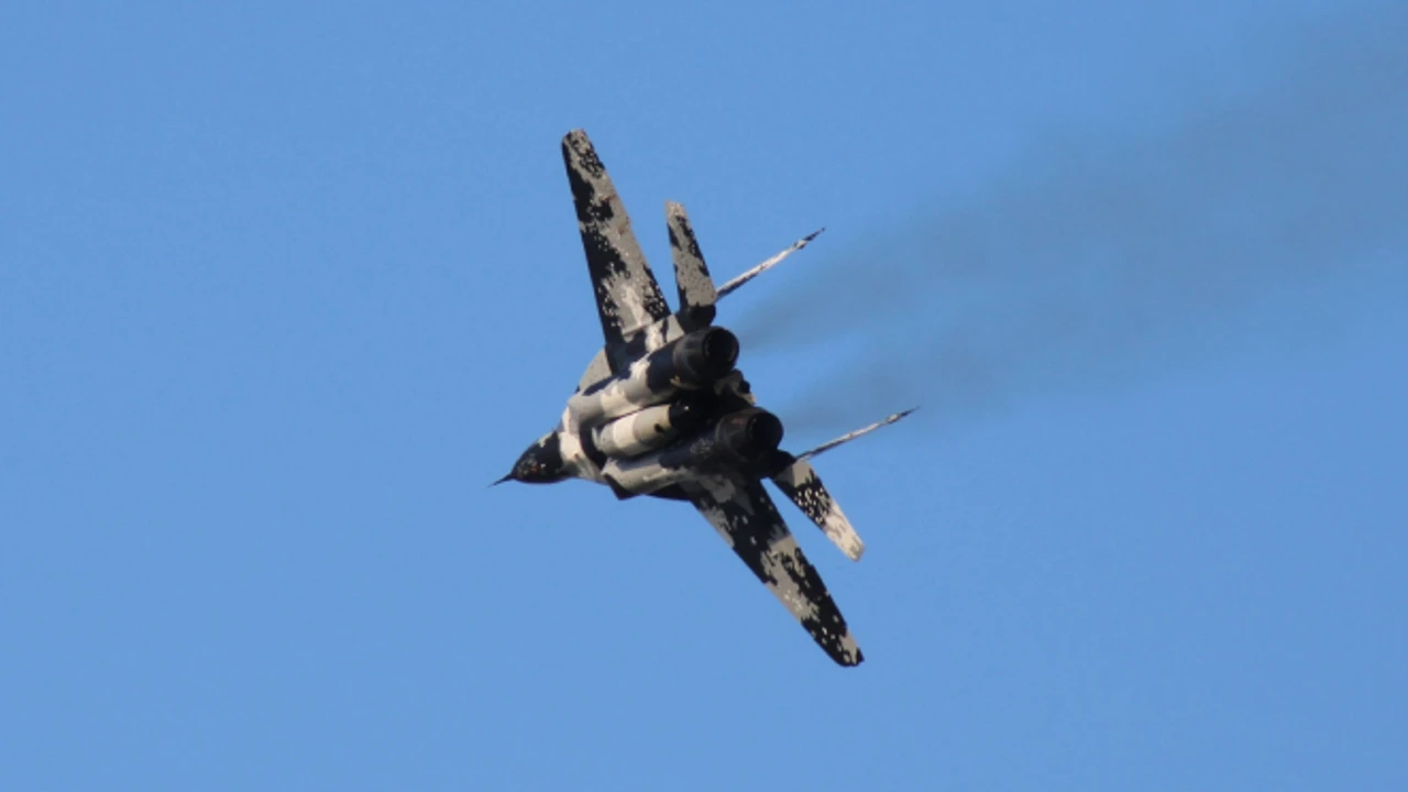 Muere un piloto ucraniano de 46 años en un accidente cuando aterrizaba su caza MiG-29