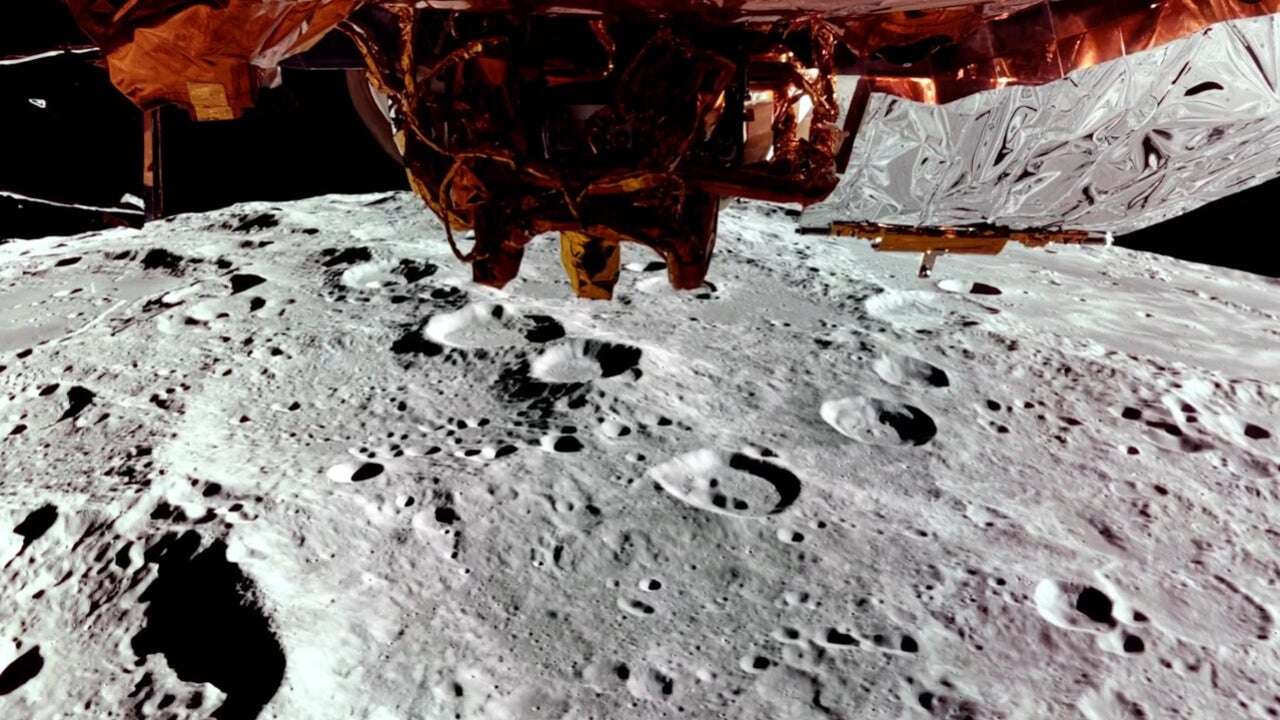 Acaba de aterrizar en la Luna la primera sonda privada de la historia