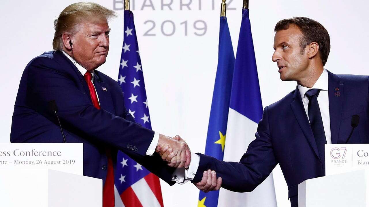 Macron se reunirá con Trump en Washington la próxima semana, según un asesor de la Casa Blanca