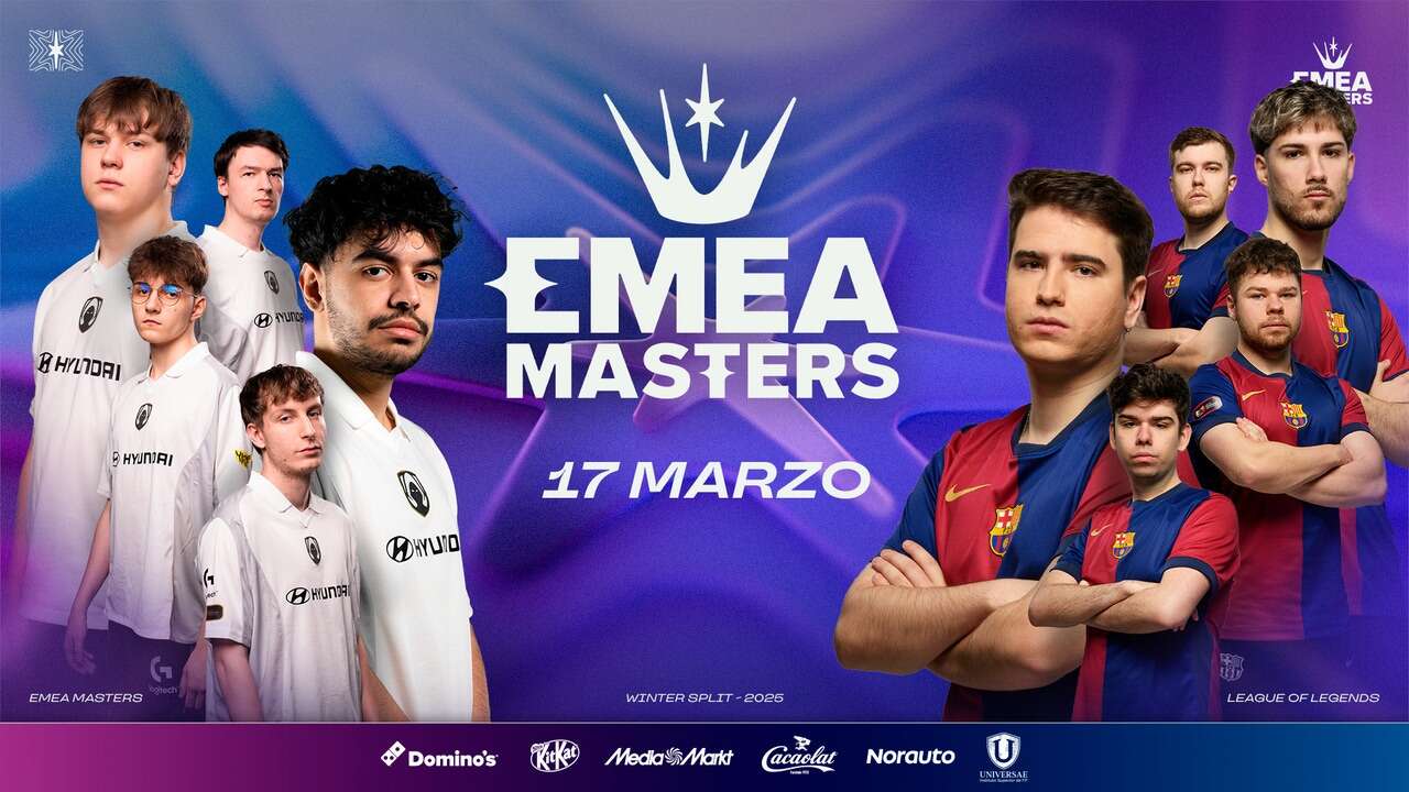 LVP será el canal oficial en español del EMEA Masters, con Los Heretics y Barça eSports como representantes de la Superliga Domino’s