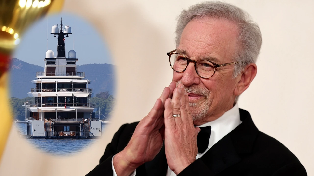Steven Spielberg llega a Mallorca con su megayate de 250 millones que desafía los mares