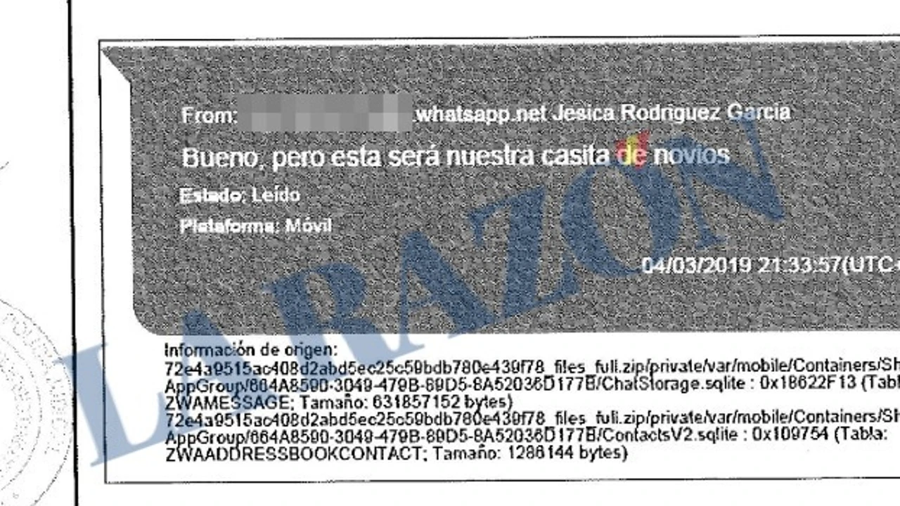 Jésica sobre su relación con Ábalos y el piso de lujo: 