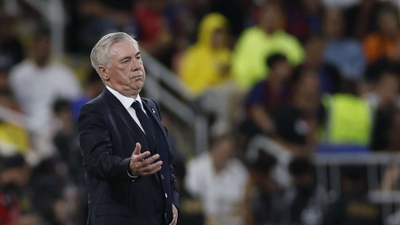 Ancelotti no quiere señalar a nadie y solo salva a Mbappé