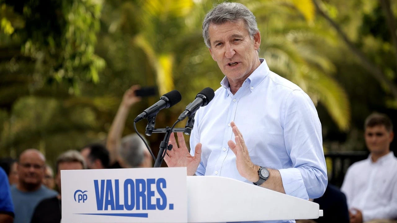 Feijóo acusa a Sánchez de ser el 