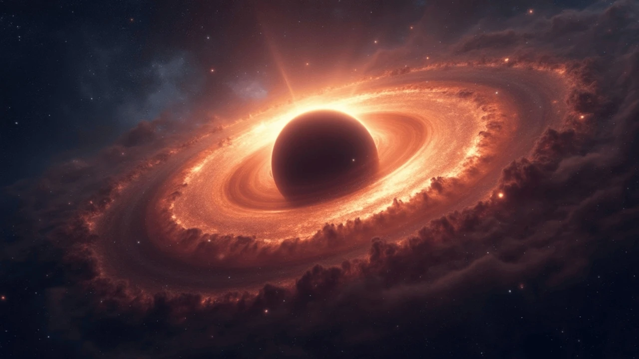 Astrónomos detectan la mayor colisión de agujeros negros conocida hasta la fecha
