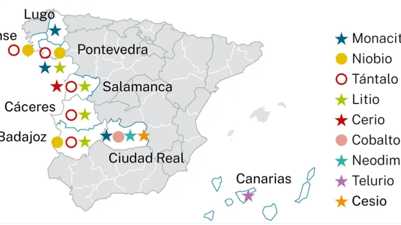 ¿Qué tienen que ver los incendios con las minas de tierras raras?