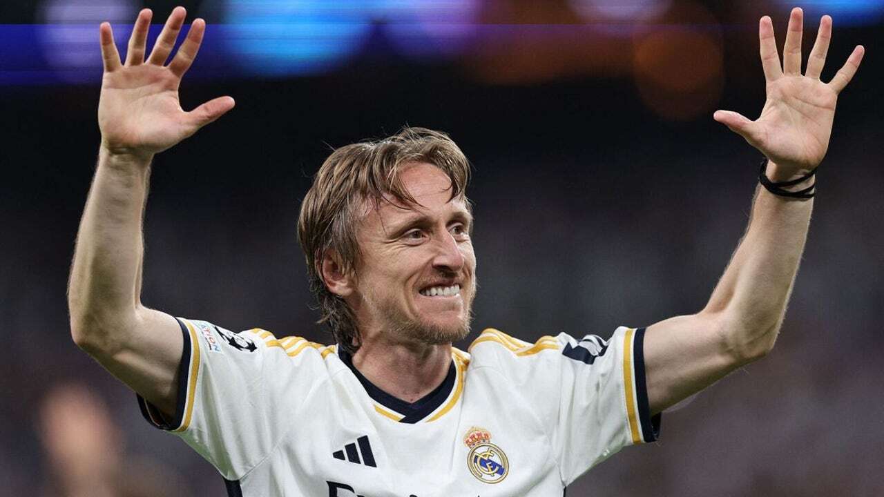 Modric será baja contra el Mallorca