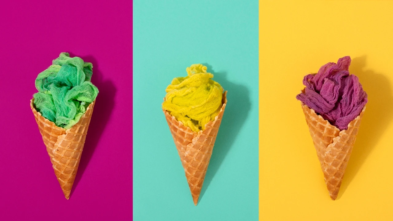 EEUU elimina 7 colorantes en helados por riesgos de salud: ¿por qué siguen usándose en Europa?