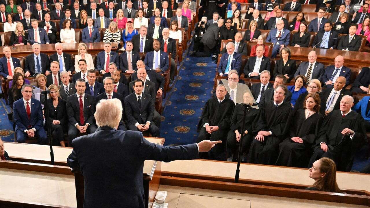 Trump en el discurso del estado de la unión: 