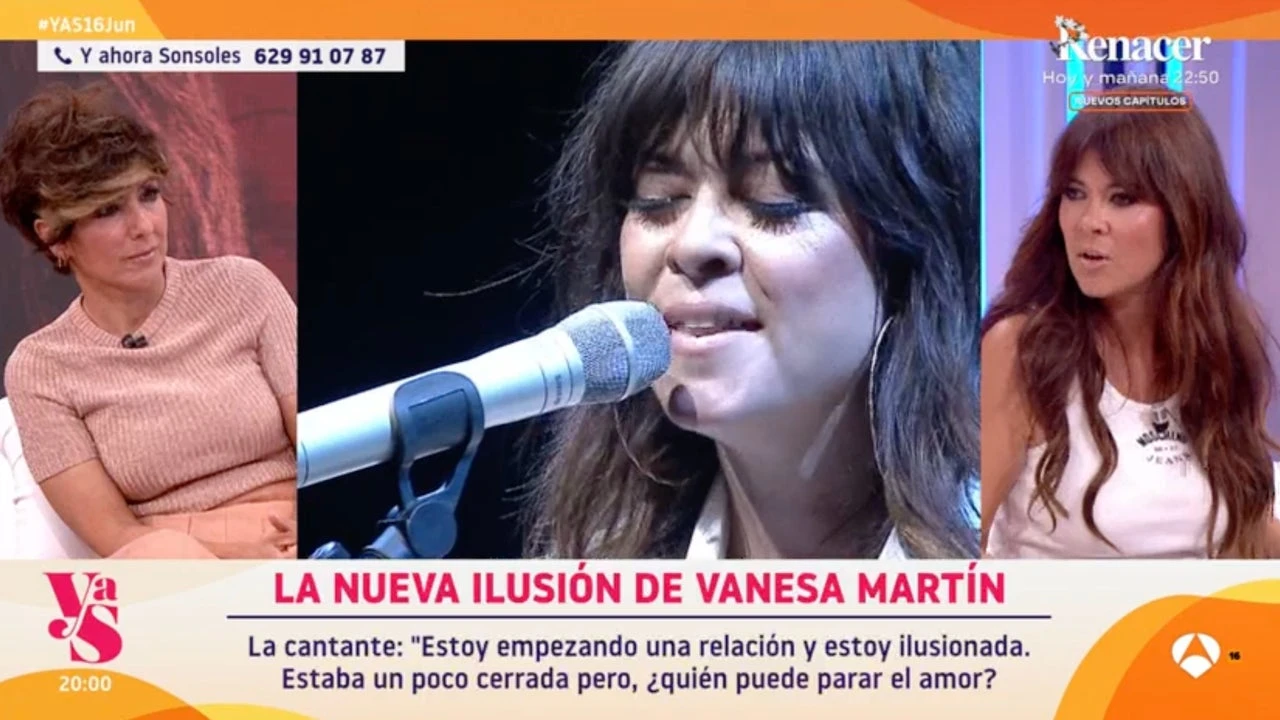 Vanesa Martín se sincera en 'Y ahora Sonsoles' sobre su nuevo amor: 