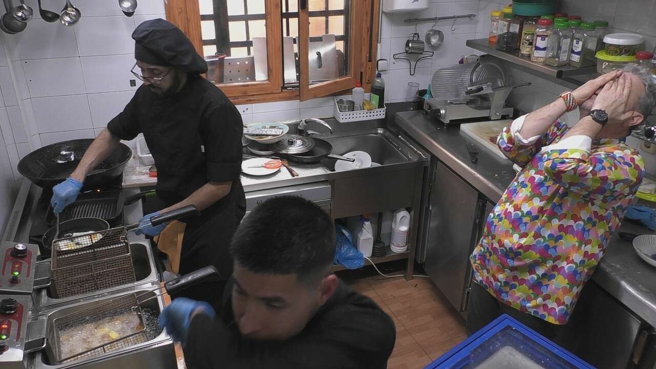 Chicote se enfrenta al caos en un restaurante asturiano de Fuenlabrada