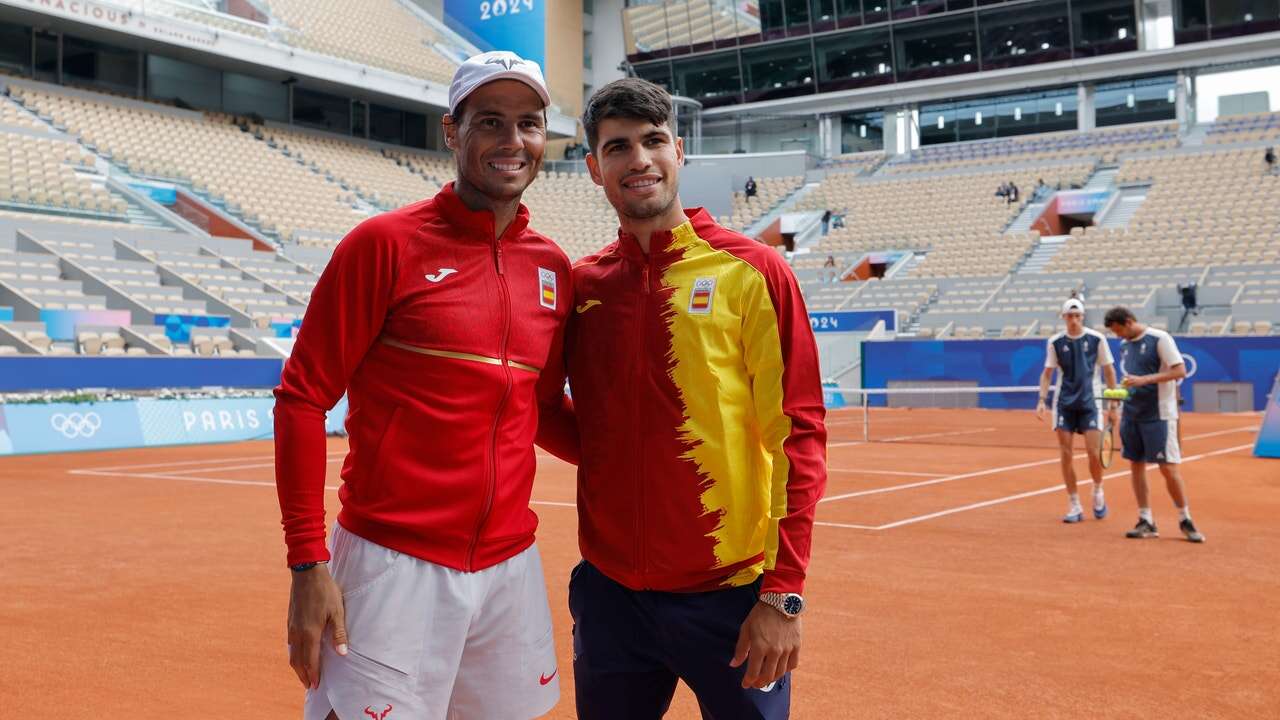 Las respuestas a la pregunta de Alcaraz sobre su foto con Nadal: 