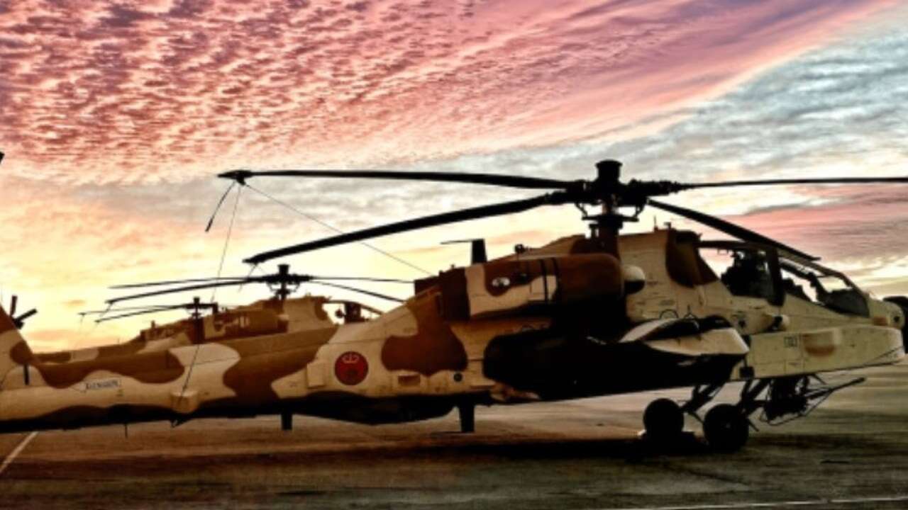 Marruecos prepara ya su base para los primeros helicópteros Apache