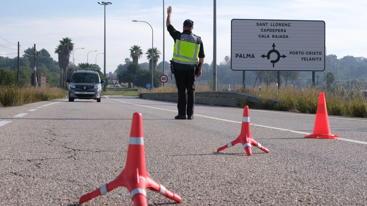 Un muerto y un herido grave tras un choque frontal entre dos furgonetas en Mallorca