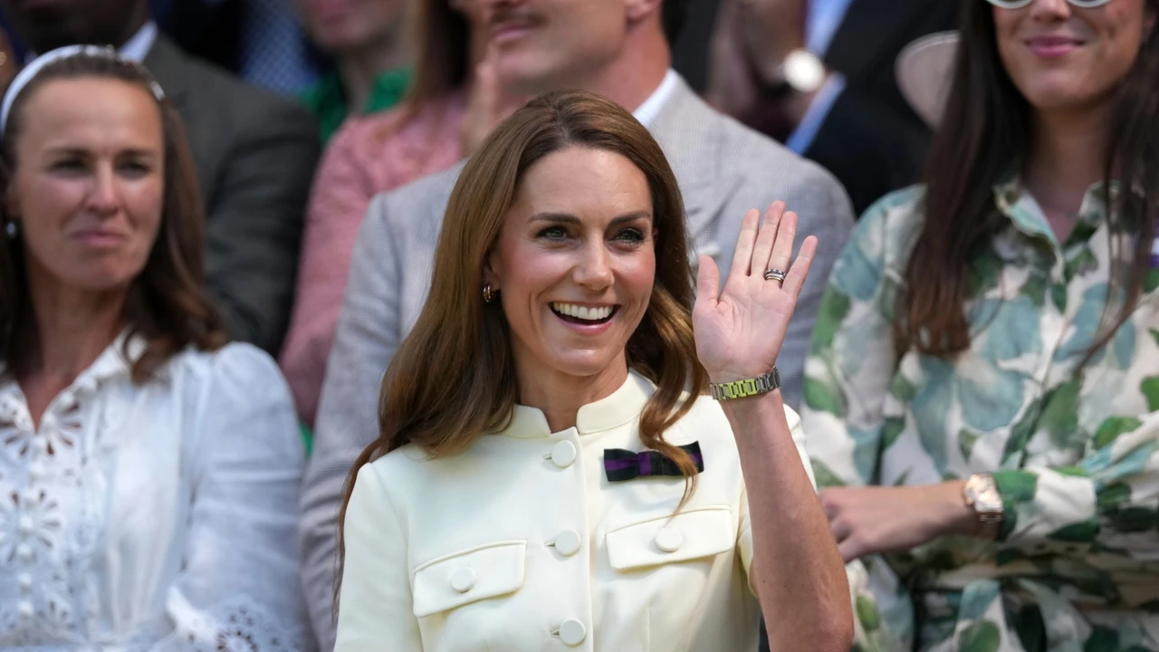 Kate Middleton reina en Wimbledon: elegancia y superación