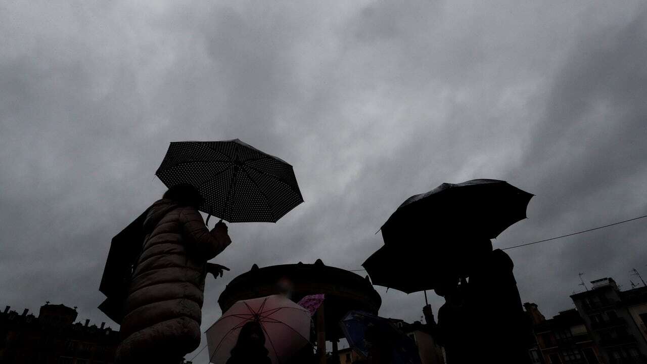 La AEMET activa avisos naranjas por fuertes lluvias, tormentas y granizo en estas zonas