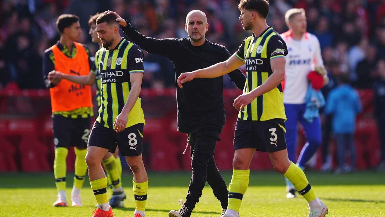 El Manchester City cae ante el Nottingham Forest (1-0) y ve peligrar seriamente su presencia en la próxima Champions