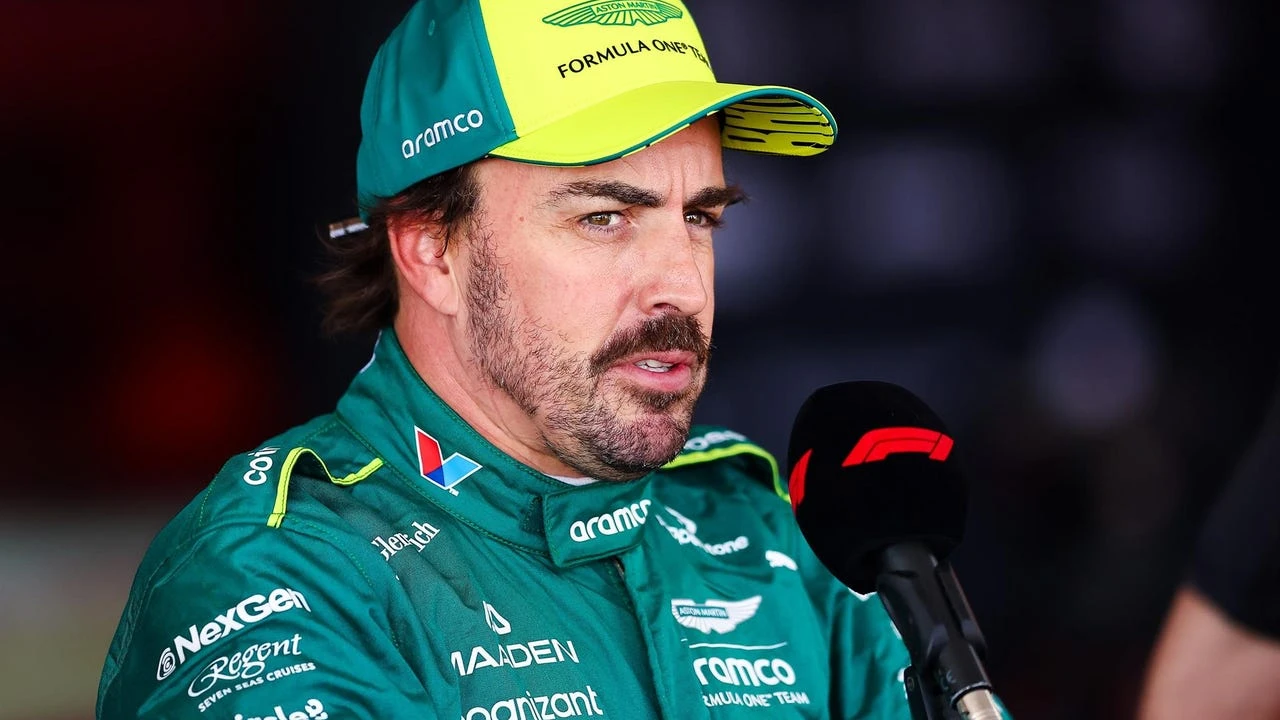 La frase de Fernando Alonso contra Aston Martin en el GP de Gran Bretaña por los errores