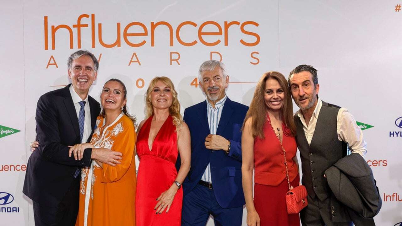 Luis Zahera, Sandra García-Sanjuán, Carlos Sobera y Cayetana Guillén Cuervo, entre los galardonados de los premios Influencers