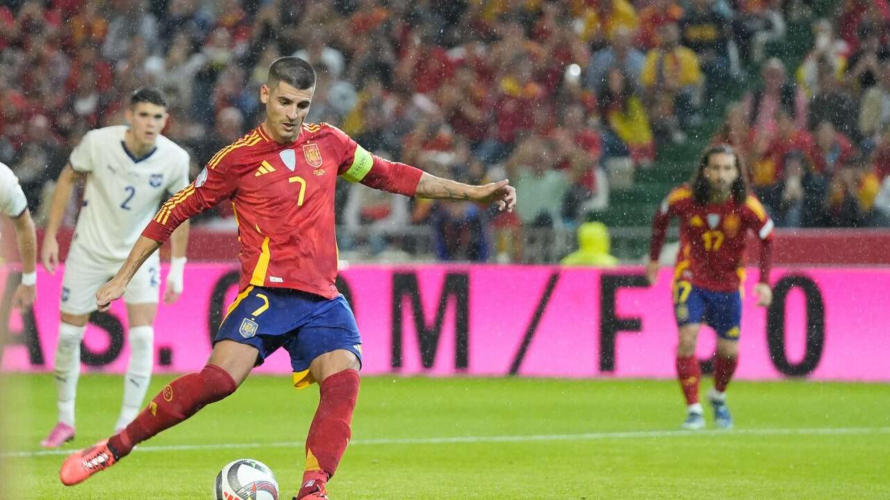 La divertida frase de Morata sobre su fallo en el penalti: 