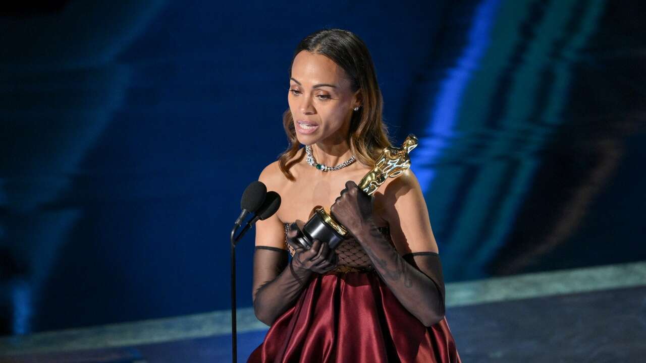 El emotivo discurso de Zoe Saldaña al recoger su Oscar a Mejor Actriz de Reparto por 