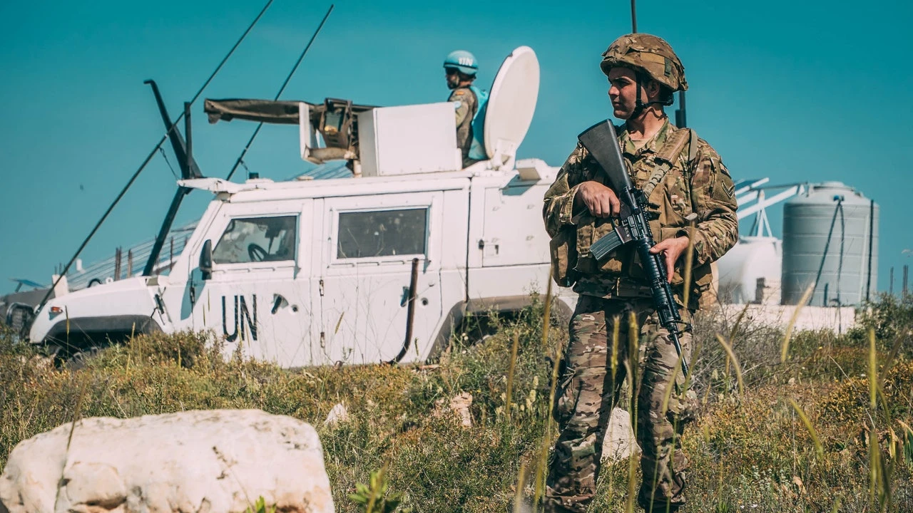 Militares españoles refuerzan la seguridad en el sur del Líbano
