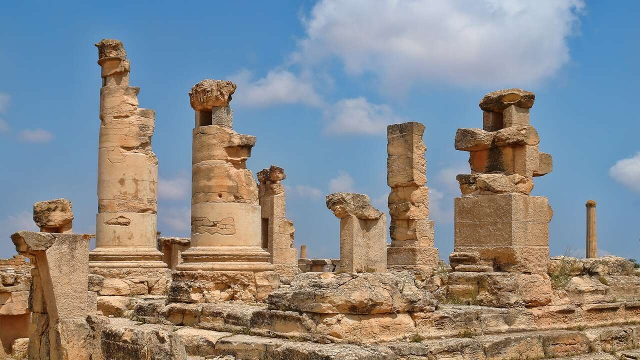 Cirene, desconocido y frágil tesoro de la arqueología libia