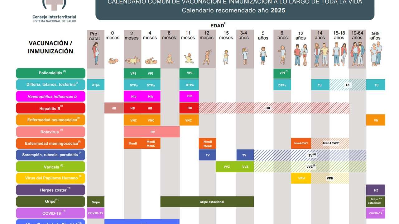 La vacuna del rotavirus se suma al mejor calendario vacunal de Europa