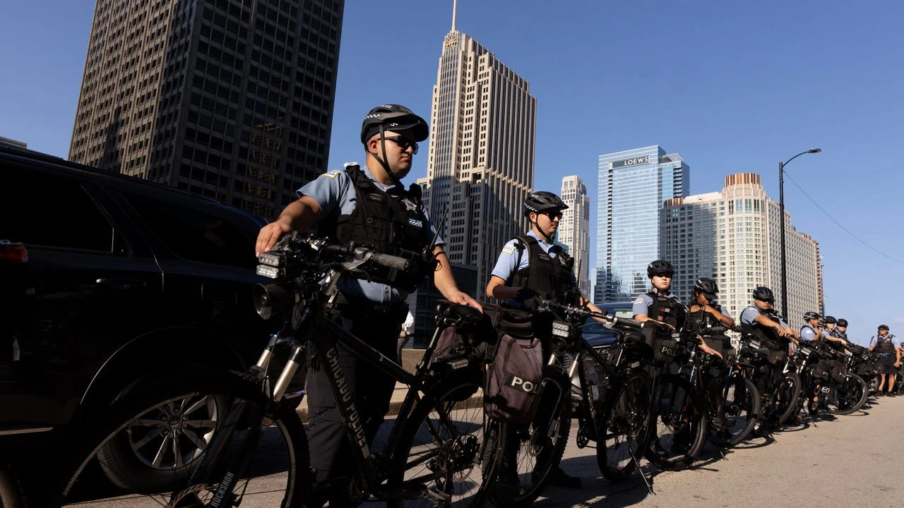 Chicago se blinda para contener las protestas propalestinas en la convención demócrata que aupará a Kamala Harris