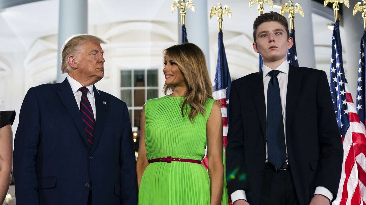 Melania Trump habla por primera vez de su hijo: 